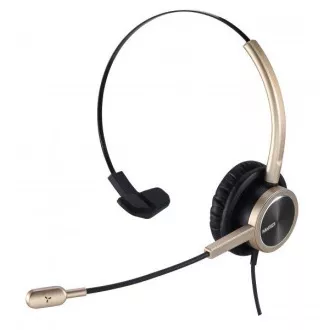 WELL Mairdi MRD-809G, egyfüles fejhallgató, arany színű