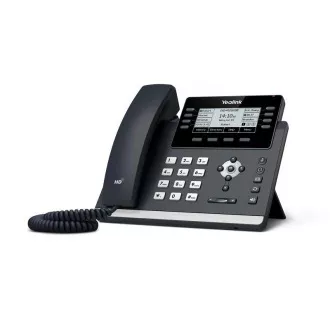 Yealink SIP-T43U SIP telefon, PoE, 3,7" 360x160 LCD, 21 vonali sebesség, 2xUSB, GigE Yealink SIP-T43U SIP telefon, PoE, 3,7" 360x160 LCD, 21 vonali sebesség, 2xUSB, GigE
