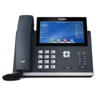 Yealink SIP-T48U SIP telefon, PoE, 7" 800x480-as LCD, 29 vonal, 2xUSB, GigE Yealink SIP-T48U SIP telefon, PoE, 7" 800x480-as LCD, 29 vonal, 2xUSB, GigE