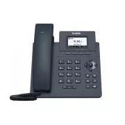 Yealink SIP-T30P SIP telefon, PoE, 2,3" 132x64-es, nem megvilágított LCD kijelző, 1 x SIP fiók, 100M Eth
