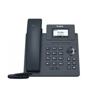 Yealink SIP-T30P SIP telefon, PoE, 2,3" 132x64-es, nem megvilágított LCD kijelző, 1 x SIP fiók, 100M Eth Yealink SIP-T30P SIP telefon, PoE, 2,3" 132x64-es, nem megvilágított LCD kijelző, 1 x SIP fiók, 100M Eth