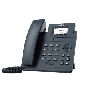 Yealink SIP-T30P SIP telefon, PoE, 2,3" 132x64-es, nem megvilágított LCD kijelző, 1 x SIP fiók, 100M Eth Yealink SIP-T30P SIP telefon, PoE, 2,3" 132x64-es, nem megvilágított LCD kijelző, 1 x SIP fiók, 100M Eth