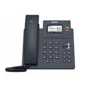 Yealink SIP-T31G SIP telefon, PoE, 2,3" 132x64-es, háttérvilágításos LCD kijelző, x SIP fiók, GigE