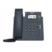 Yealink SIP-T31G SIP telefon, PoE, 2,3" 132x64-es, háttérvilágításos LCD kijelző, x SIP fiók, GigE
