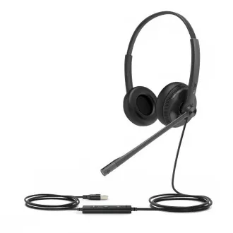 Yealink UH34 kettős headset mindkét fülre USB-csatlakozóval