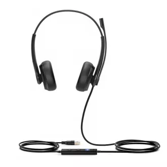Yealink UH34 kettős headset mindkét fülre USB-csatlakozóval a Teams számára