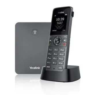 Yealink W73P, IP DECT bázis kézibeszélő, PoE, 1,8"-os bar.display, akár 10 kézibeszélővel Yealink W73P, IP DECT bázis kézibeszélő, PoE, 1,8"-os bar.display, akár 10 kézibeszélővel