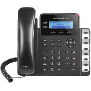 Grandstream GXP1628, 2,95" LCD háttérvilágítású kijelző, 2 SIP fiók, 3-irányú gombok, 8 BLF, dual Gbit port, PoE