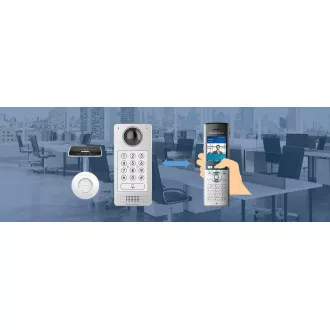 Grandstream WP820 WiFi IP telefon, 2,4"-os sávos kijelző, 2SIP fiók, videó, BT, Micro USB, Handover