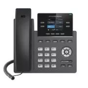 Grandstream GRP2612P, 2.4" TFT sávos kijelző, 2 SIP fiók, 4 prog. trönk, 16 BLF trönk, PoE, 10/100Mbps