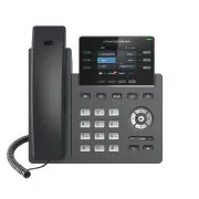 Grandstream GRP2613, 2.8" LCD sávos kijelző, 3 SIP, Gbit, PoE, 24dig. tl.,