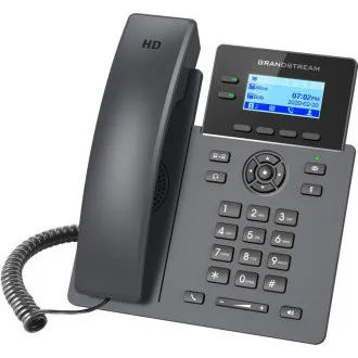 Grandstream GRP2602W SIP-telefon, 2,21 hüvelykes háttérvilágításos LCD-kijelző, 4 SIP-fiók, 2 db 100 Mbit-es port, WiFi Grandstream GRP2602W SIP-telefon, 2,21 hüvelykes háttérvilágításos LCD-kijelző, 4 SIP-fiók, 2 db 100 Mbit-es port, WiFi