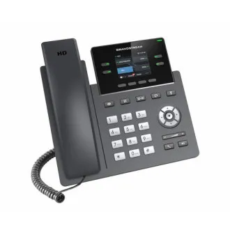 Grandstream GRP2612G, 2,4 hüvelykes TFT-kijelző, 2 SIP-fiók, 4 programozható gomb, 16 BLF-gomb, PoE, 1 Gbps Grandstream GRP2612G, 2,4 hüvelykes TFT-kijelző, 2 SIP-fiók, 4 programozható gomb, 16 BLF-gomb, PoE, 1 Gbps