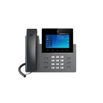 Grandstream GXV3450 SIP videotelefon, 5 "IPS bar.dot.displ., 16 SIP fiók, Android11, WiFi, BT, PoE , Android11, WiFi, BT, PoE . Grandstream GXV3450 SIP videotelefon, 5 "IPS bar.dot.displ., 16 SIP fiók, Android11, WiFi, BT, PoE , Android11, WiFi, BT, PoE .