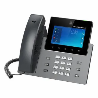 Grandstream GXV3450 SIP videotelefon, 5 "IPS bar.dot.displ., 16 SIP fiók, Android11, WiFi, BT, PoE , Android11, WiFi, BT, PoE . Grandstream GXV3450 SIP videotelefon, 5 "IPS bar.dot.displ., 16 SIP fiók, Android11, WiFi, BT, PoE , Android11, WiFi, BT, PoE .