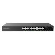 Grandstream GWN7803P L2  menedzselt hálózati PoE kapcsoló 24x 1Gb RJ45, 4x SFP, DHCP, QoS, VLAN