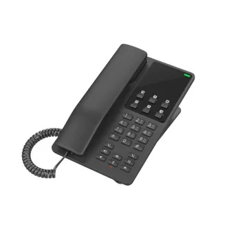 Grandstream GHP621W SIP WiFi szállodai telefon fekete színben