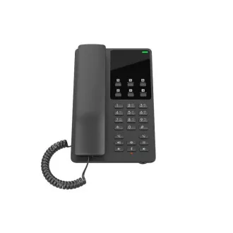 Grandstream GHP621W SIP WiFi szállodai telefon fekete színben