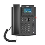 Fanvil X303G SIP telefon, 2.4" bar.display, 4SIP, dual Gbit, PoE