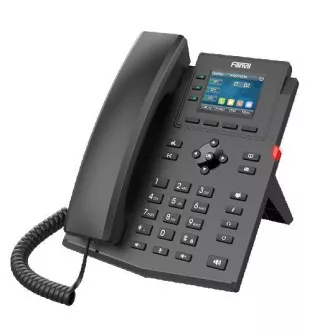 Fanvil X303G SIP telefon, 2.4" bar.display, 4SIP, dual Gbit, PoE