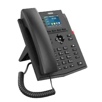 Fanvil X303G SIP telefon, 2.4" bar.display, 4SIP, dual Gbit, PoE