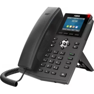 Fanvil X3SG SIP telefon, 2.8" bar.display, 4SIP, dual Gbit, PoE