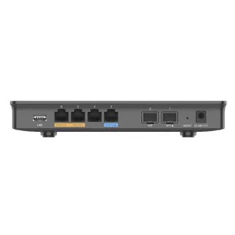 Grandstream GWN7002 VPN router 2 SFP, 4 Gb port / 1 PoE be, 2 PoE ki