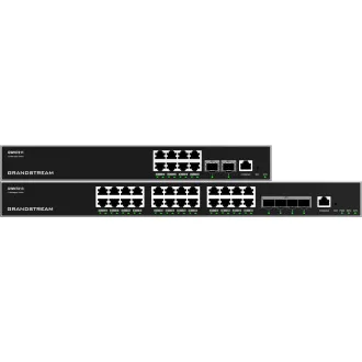 Grandstream GWN7811 L3 menedzselt hálózati kapcsoló 8 port / 2 SFP , VLAN, DHCP, Stacking