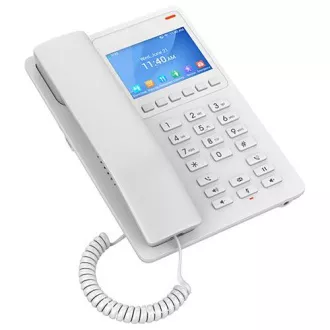 Grandstream GHP630 SIP szállodai telefon kijelzővel, fehér színben Grandstream GHP630 SIP szállodai telefon kijelzővel, fehér színben