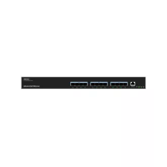 Grandstream GWN7832 L3 menedzselt hálózati kapcsoló 12 SFP  port, DHCP, QoS, VLAN, CLI
