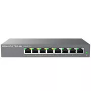 Grandstream GWN7711P Layer 2 Lite menedzselt switch, 8 port, 4x PoE/PoE