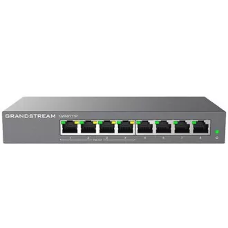 Grandstream GWN7711P Layer 2 Lite menedzselt switch, 8 port, 4x PoE/PoE