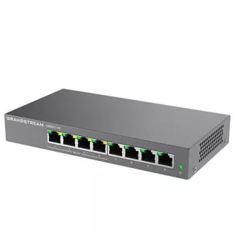 Grandstream GWN7711P Layer 2 Lite menedzselt switch, 8 port, 4x PoE/PoE