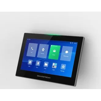 Grandstream GSC3575 SIP kaputelefon és vezérlőállomás, 7"-os érintőképernyő, Wi-Fi 6, BT, 6 SIP fiók, fekete színű Grandstream GSC3575 SIP kaputelefon és vezérlőállomás, 7"-os érintőképernyő, Wi-Fi 6, BT, 6 SIP fiók, fekete színű