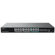 Grandstream GWN7822P menedzselt L3 hálózati kapcsoló, 16 x 1G, 8 x 2,5G, SFP , PoE, VLAN, IGMP, MLD, MVR