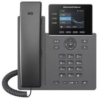 Grandstream GRP2611G SIP telefon, 3 fiók, PoE, 12BLF billentyű, gigabites port