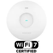 Grandstream GWN7670 AP, Wi-Fi 7, 802.11be, 2x2:2 MIMO MLO-val, 4KQAM, MRU, 2x 2.5G Ethernet WAN/LAN