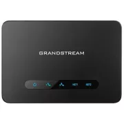 Grandstream HT812 (ATA), 2x FXS, 2 SIP fiók, 1x Gbit LAN, NAT router, 3-way conf., auto-provisi.