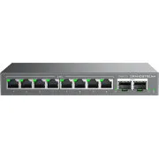 Grandstream GWN7721 L2 Lite menedzselt switch, 8x 2.5GbE RJ45, 2x 10G SFP