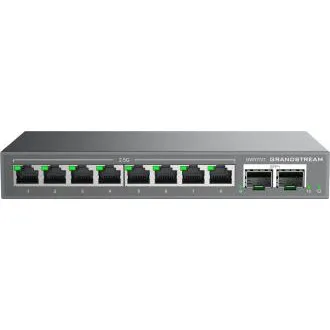 Grandstream GWN7721 L2 Lite menedzselt switch, 8x 2.5GbE RJ45, 2x 10G SFP Grandstream GWN7721 L2 Lite menedzselt switch, 8x 2.5GbE RJ45, 2x 10G SFP