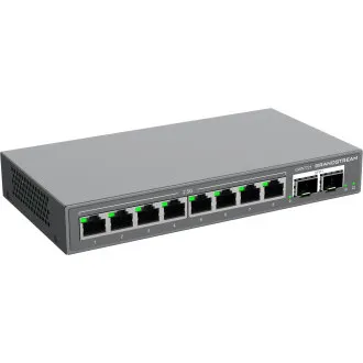 Grandstream GWN7721 L2 Lite menedzselt switch, 8x 2.5GbE RJ45, 2x 10G SFP Grandstream GWN7721 L2 Lite menedzselt switch, 8x 2.5GbE RJ45, 2x 10G SFP