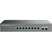 Grandstream GWN7721P L2 Lite menedzselt switch, 8x 2,5 GbE RJ45, 2x 10G SFP , PoE/PoE