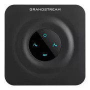 Grandstream HT802 V2 (ATA), 2x FXS, 2 SIP fiók, 1x LAN, 3-utas konf., automatikus rendelkezésre bocsátás