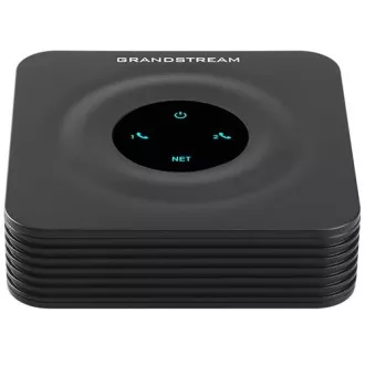 Grandstream HT802 V2 (ATA), 2x FXS, 2 SIP fiók, 1x LAN, 3-utas konf., automatikus rendelkezésre bocsátás