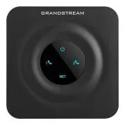 Grandstream HT802 V2 (ATA), 2x FXS, 2 SIP fiók, 1x LAN, 3-utas konf., automatikus rendelkezésre bocsátás