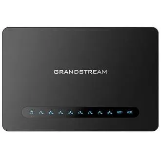 Grandstream HT818 V2 (ATA), 8x FXS, 2 SIP-profil, 1x Gbit LAN, NAT-útválasztó, 3-utas konferencia