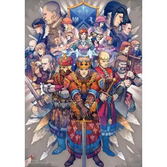 GLO GAMING PUZZLE: A WITCHER ÉSZAKI BIRODALMAK