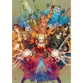 GLO GAMING PUZZLE: A WITCHER SCOIA'TAEL GLO GAMING PUZZLE: A WITCHER SCOIA'TAEL