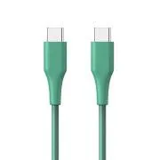 ER POWER kábel USB-C/C GRS 60W 120cm zöld