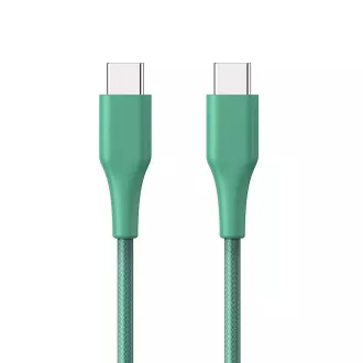 ER POWER kábel USB-C/C GRS 60W 120cm zöld